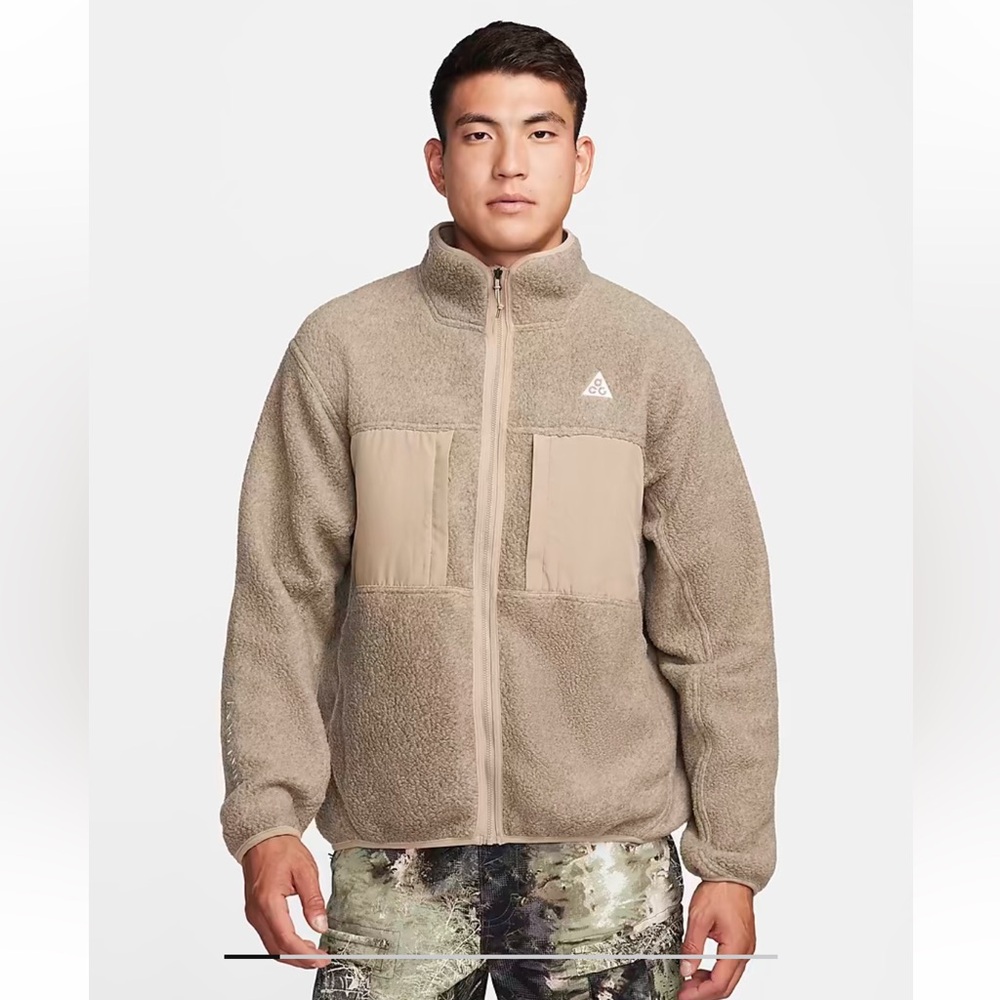 Arctic Wolf Zip Up Fleece